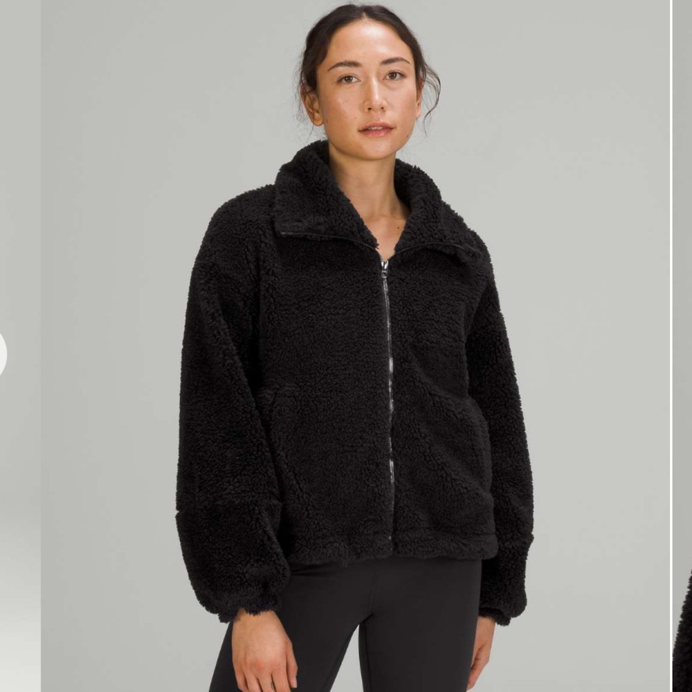 Lululemon Cinchable Fleece Zip-Up